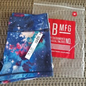 NWT IAB MFG 3.0 No-Ride 3 in shorts-Nebula Sz 8/M